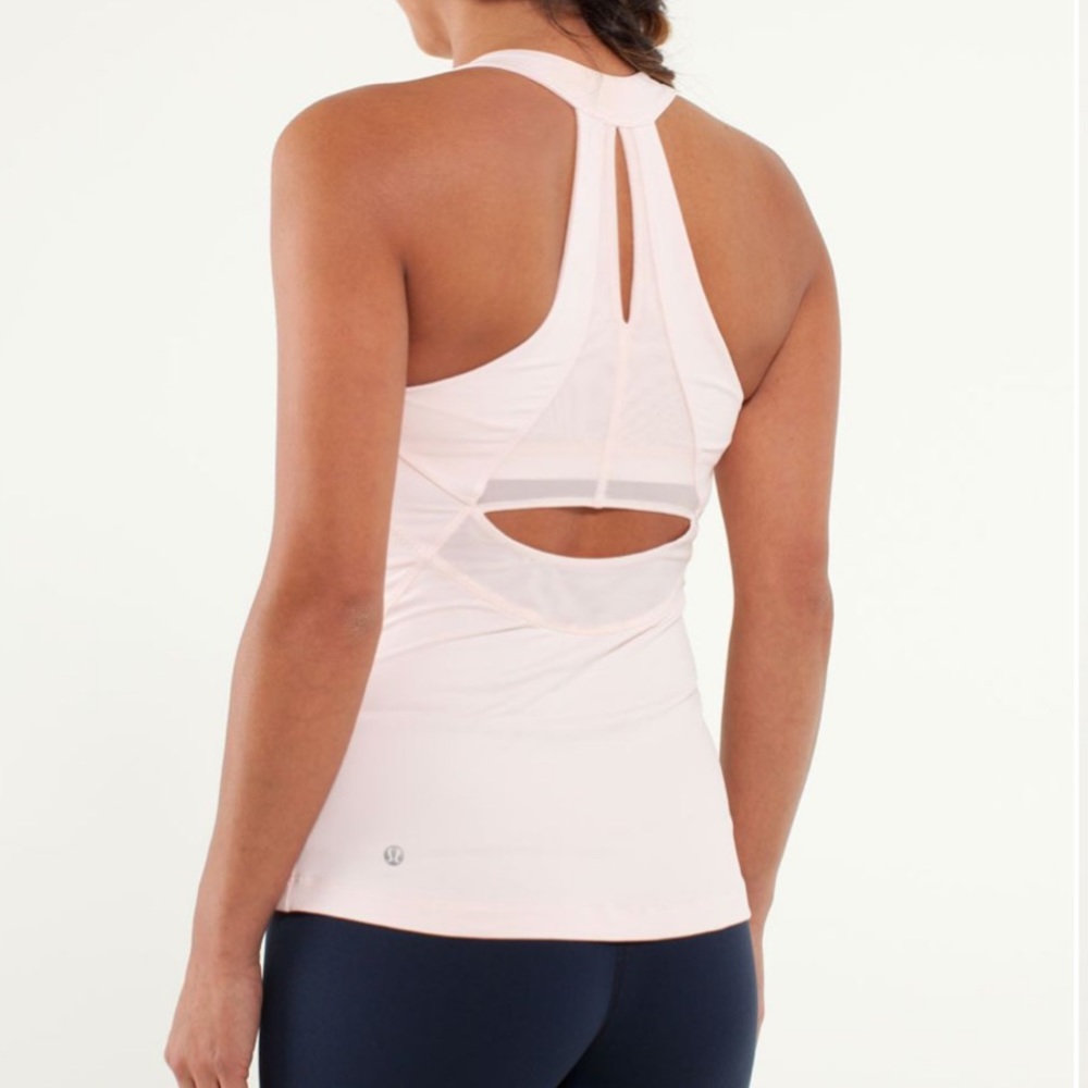 Lululemon Make It Count Tank Pink Parfait